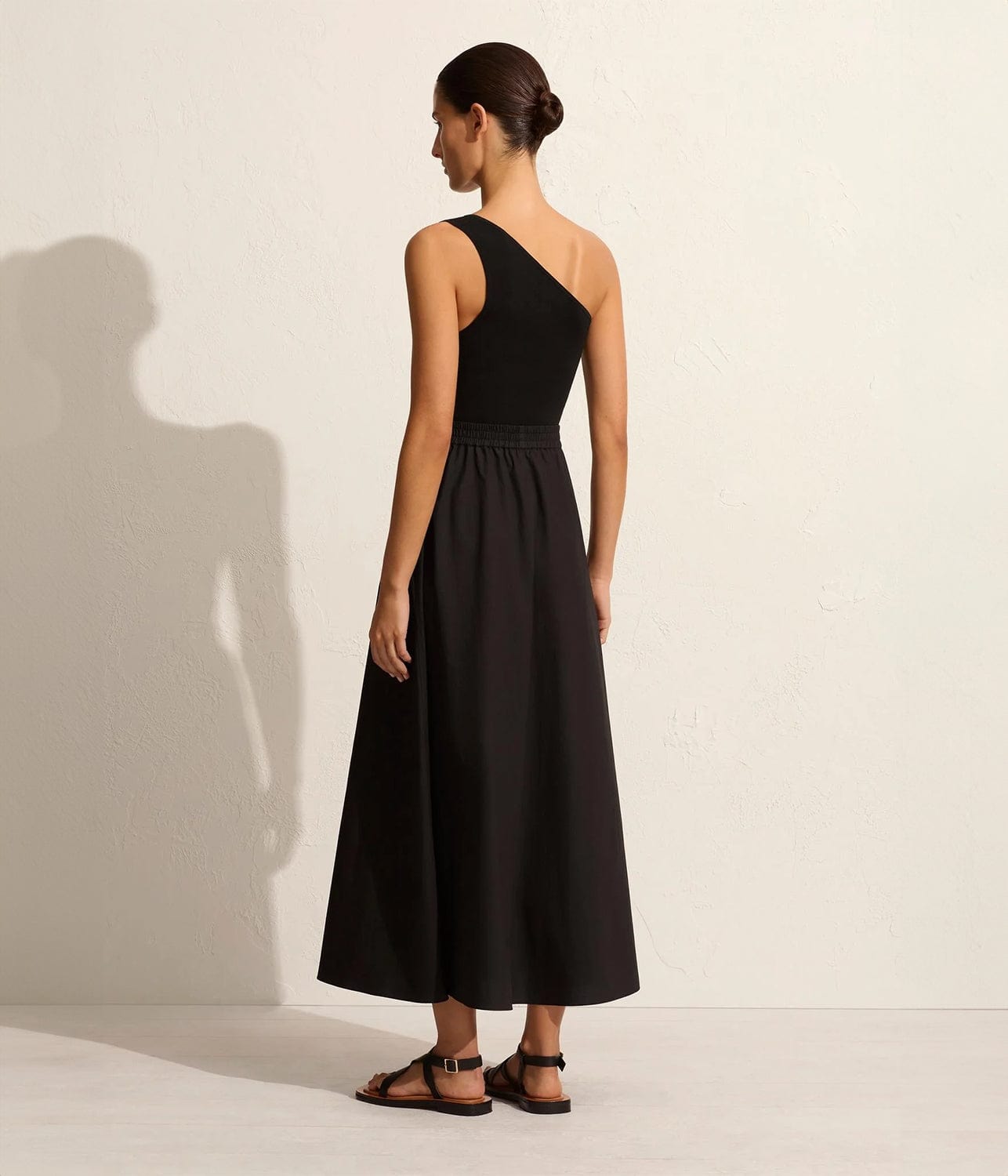 RELAXED EVERYDAY SKIRT- BLACK | MATTEAU | MATTEAU RELAXED EVERYDAY SKIRT- BLACK