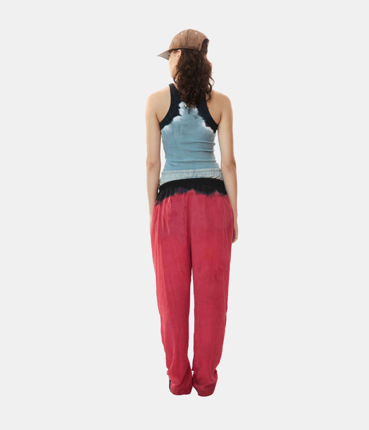 RIBBED SINGLET SLATE | LUUDA LUUDA RIBBED SINGLET SLATE