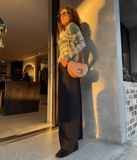 RIBIRTH LONG SLEEVE TOP | BLYSS STUDIO | DEEP FOREST BLYSS STUDIOS REBIRTH LONG SLEEVE TOP | DEEP FOREST