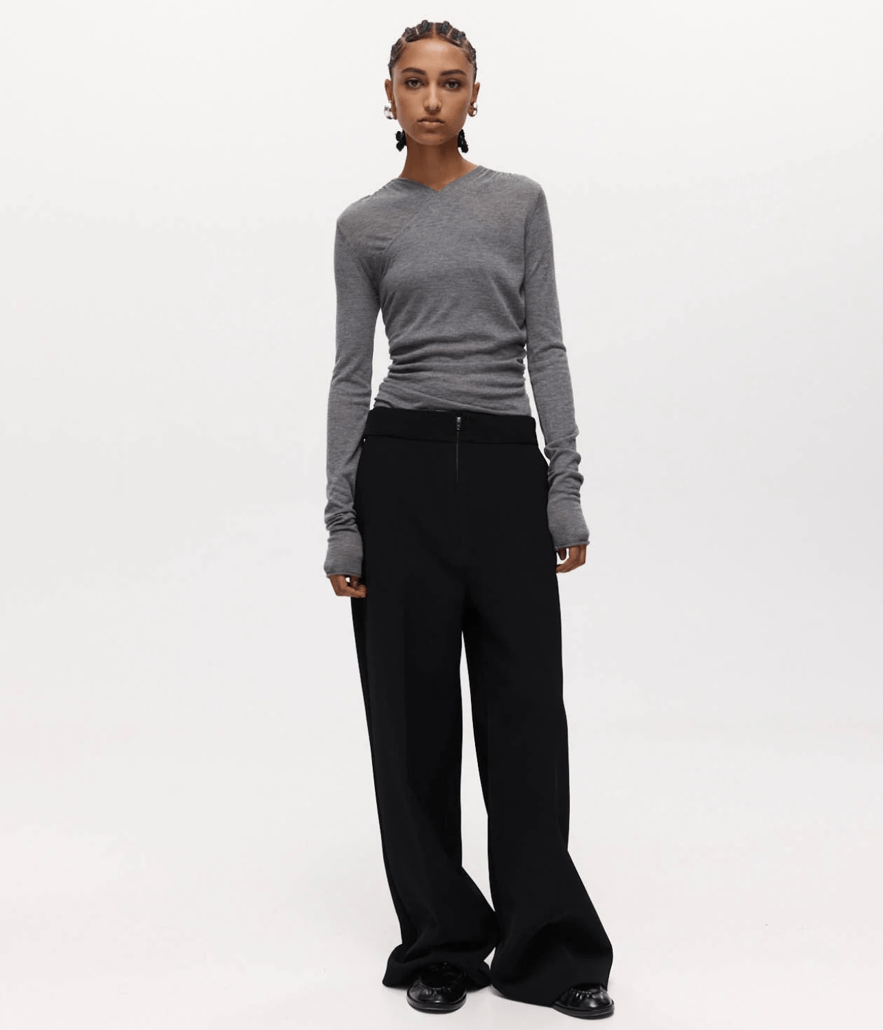 ROSIE WRAP KNIT TOP | HARRIS TAPPER HARRIS TAPPER ROSIE WRAP KNIT TOP