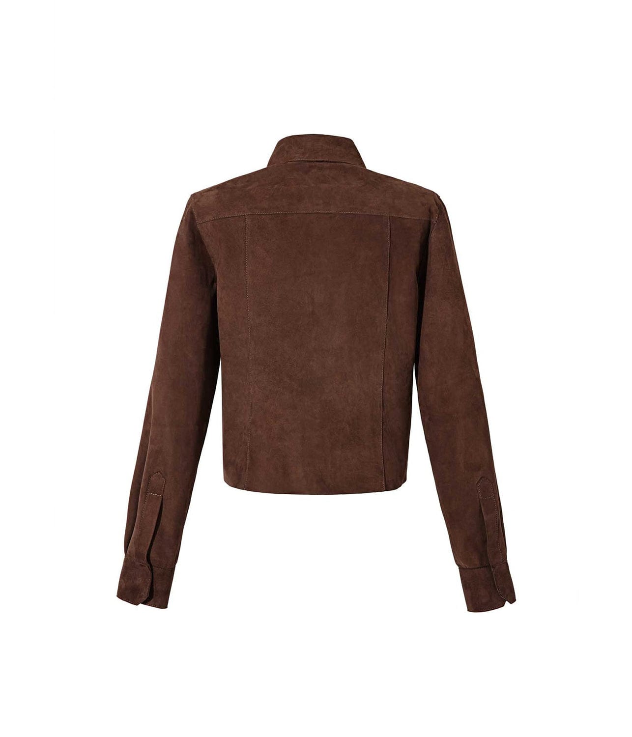 RUSI JACKET- BROWN SUEDE | ANIM | ANIM RUSI JACKET- BROWN SUEDE