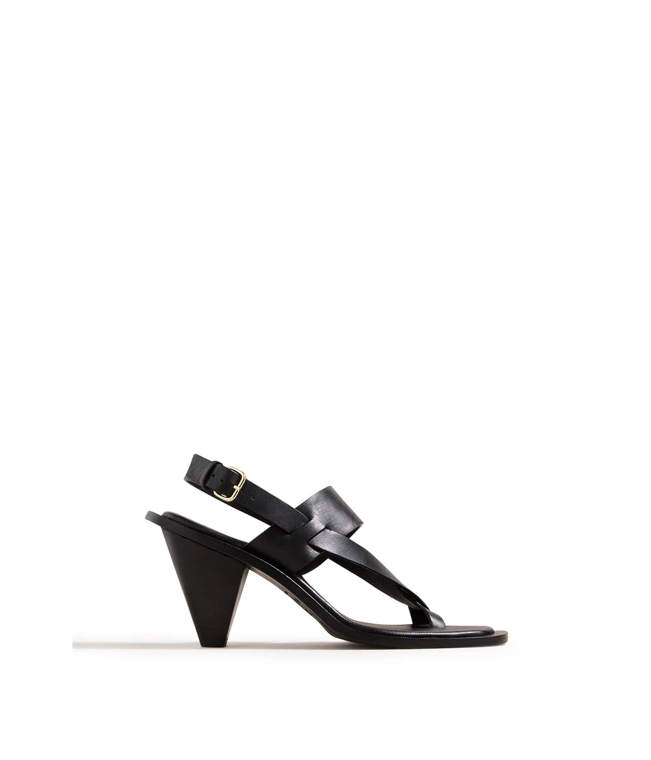 RYDER HEELED SANDAL- BLACK | A.EMERY | A.EMERY RYDER HEELED SANDAL- BLACK
