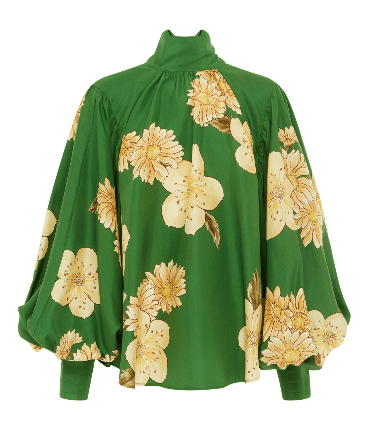 SAGE SILK BLOUSE | ALEMAIS ALEMAIS SAGE SILK BLOUSE