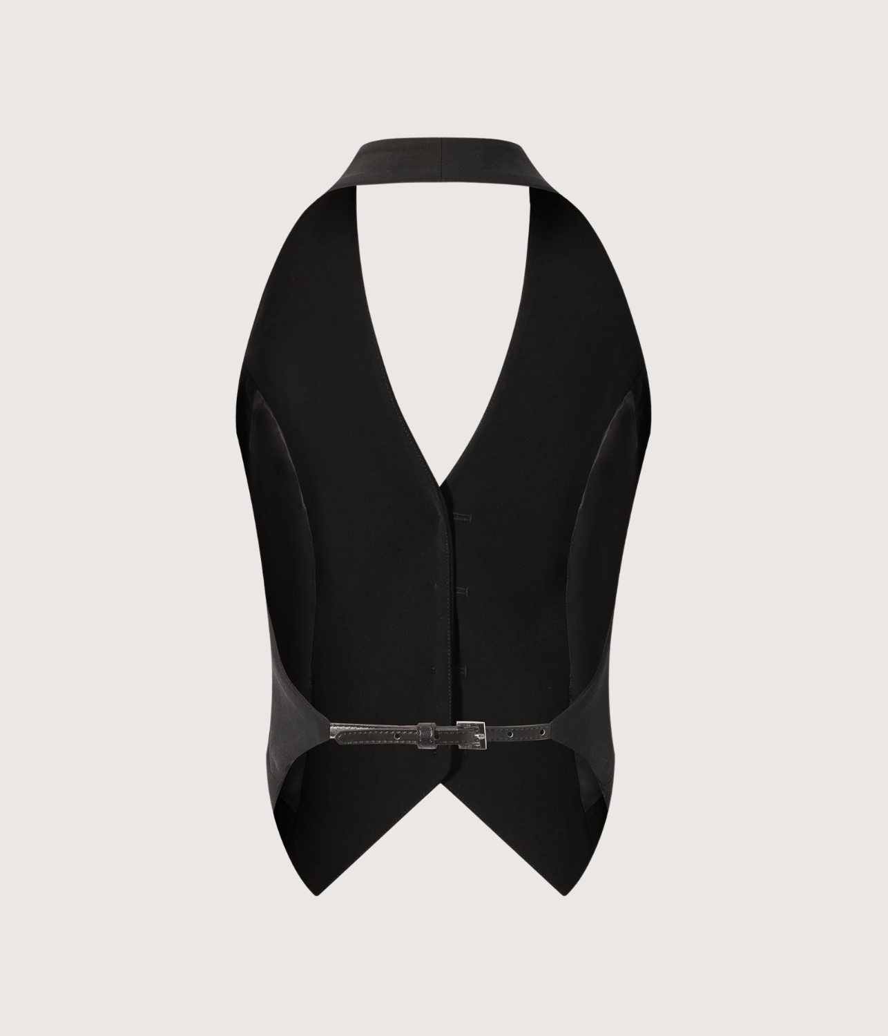 SANNE SCUBA BELTED VEST COURTNEY ZHENG SANNE SCUBA BELTED VEST