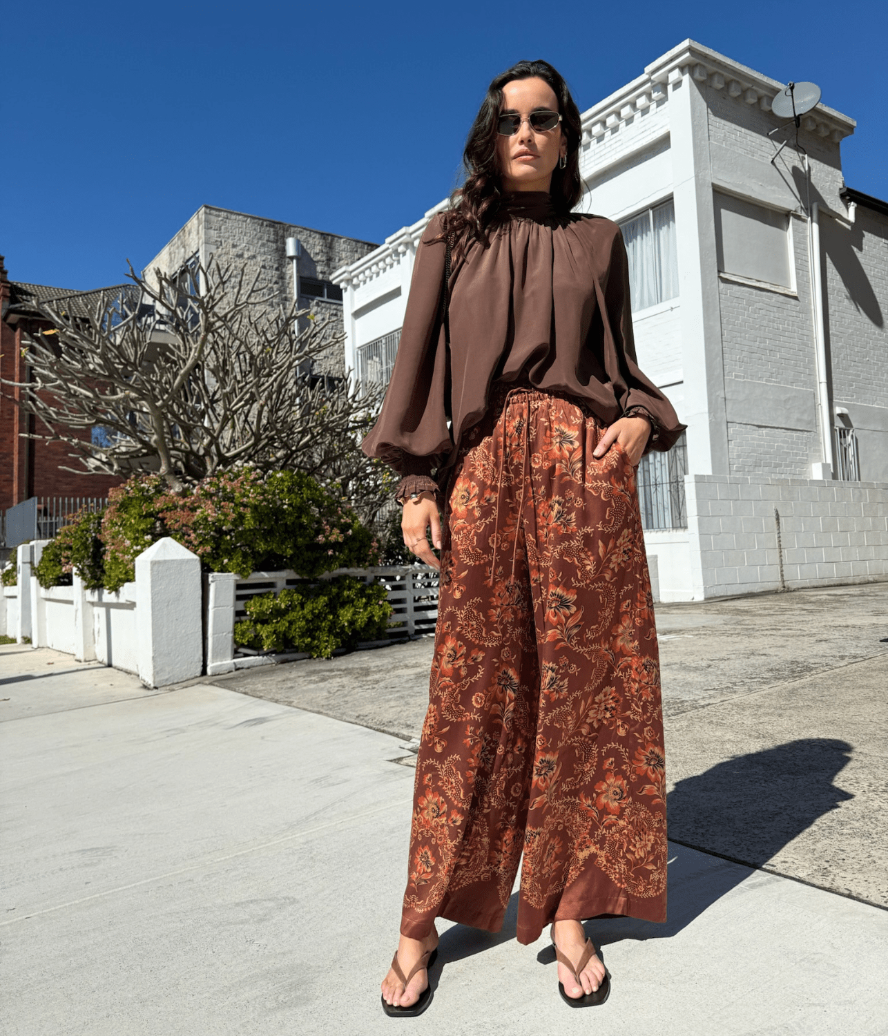 SERAPHINA SILK PANT | ALEMAIS ALEMAIS SERAPHINA SILK PANT