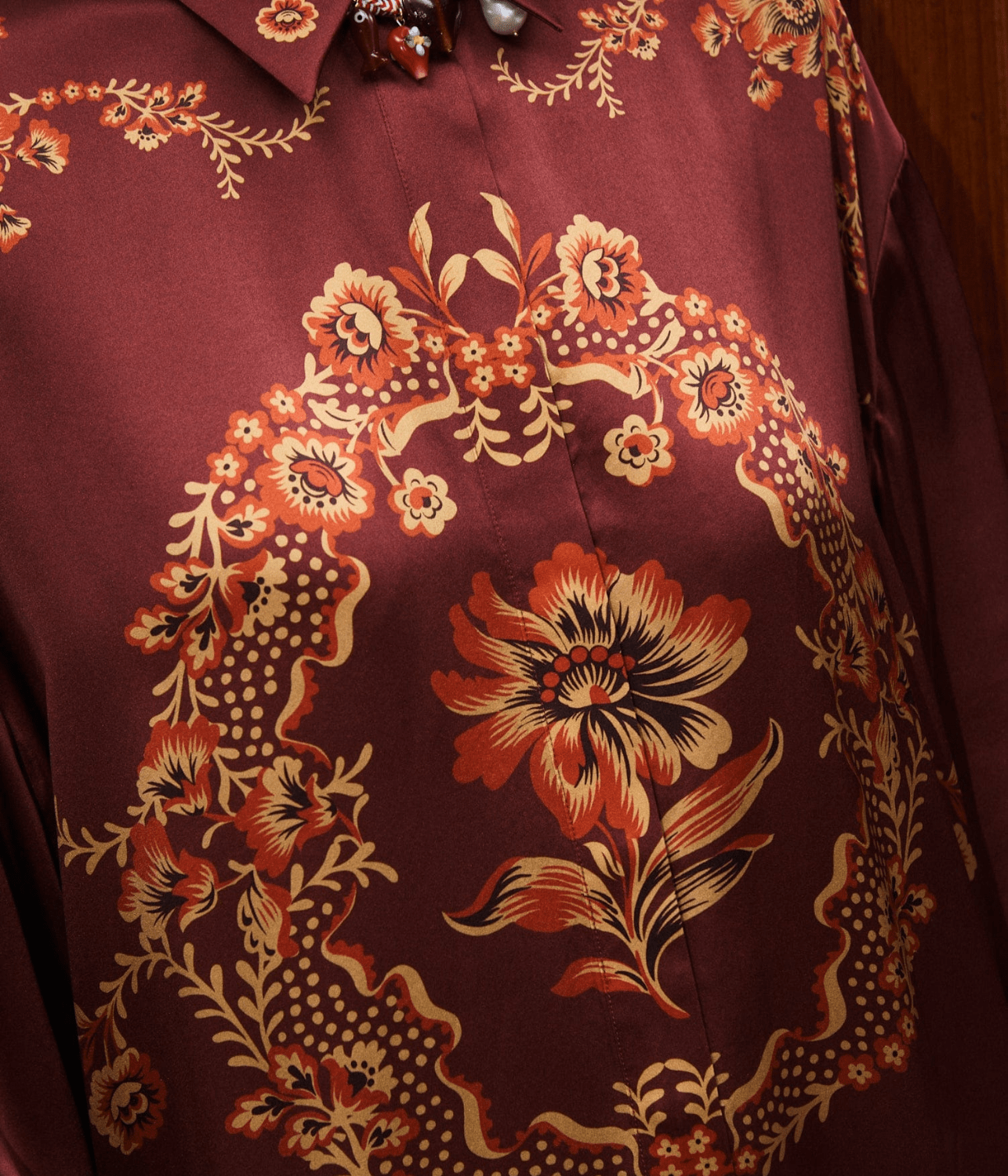 SERAPHINA SILK SHIRT | ALEMAIS ALEMAIS SERAPHINA SILK SHIRT