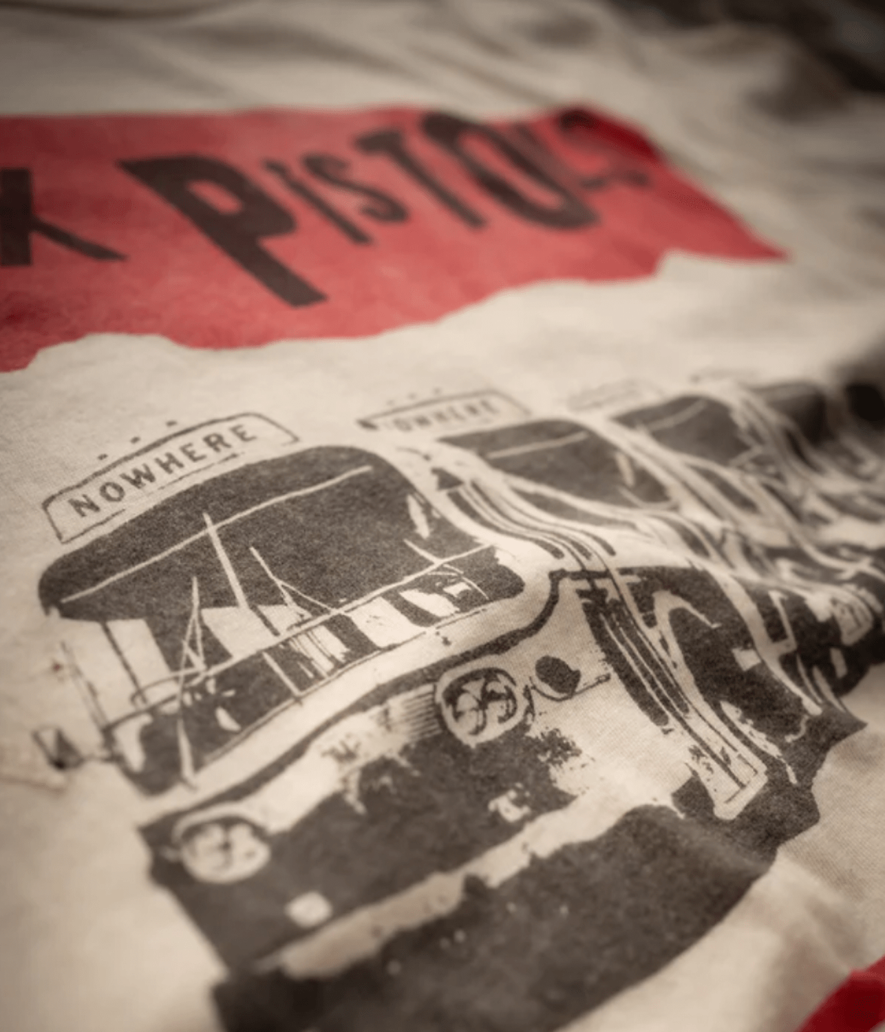 SEX PISTOLS TEE- TEA | MADE WORN |  MADE WORN SEX PISTOLS TEE- TEA