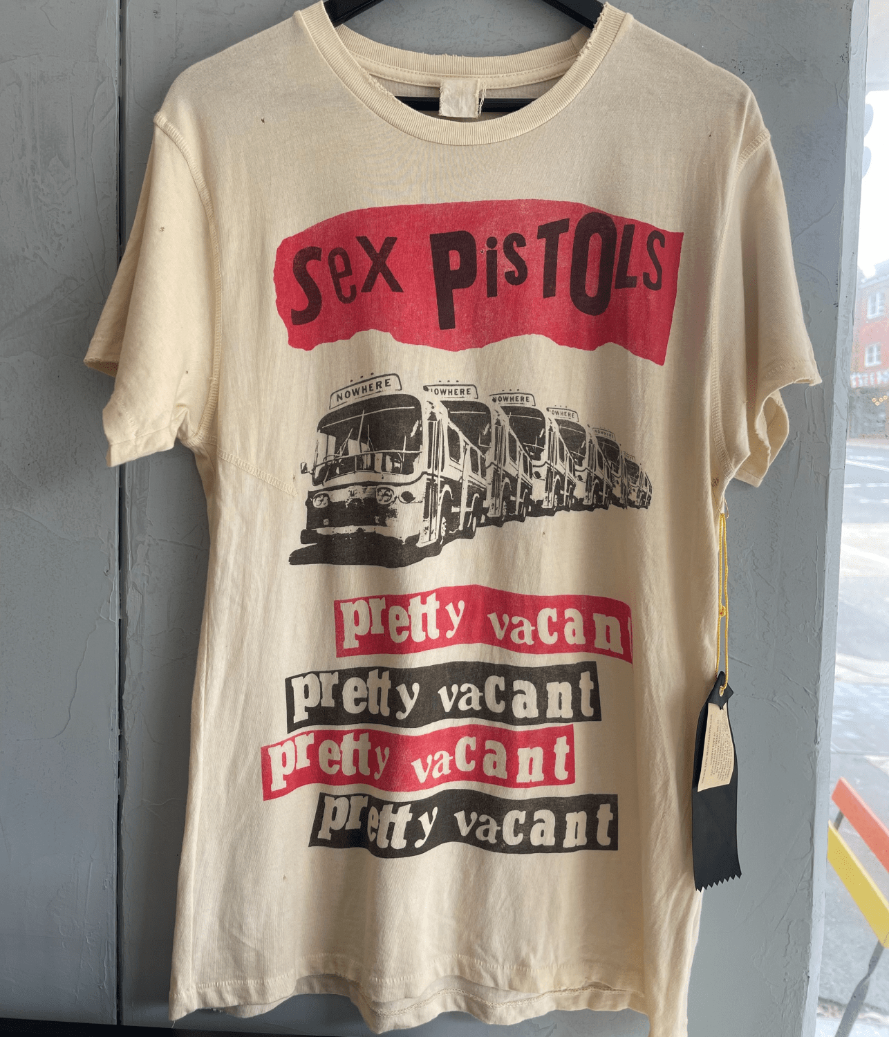 SEX PISTOLS TEE- TEA | MADE WORN |  MADE WORN SEX PISTOLS TEE- TEA