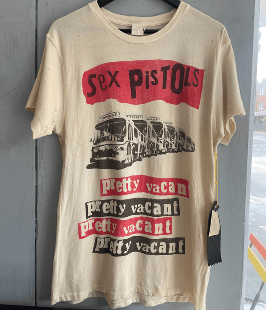SEX PISTOLS TEE- TEA | MADE WORN |  MADE WORN SEX PISTOLS TEE- TEA
