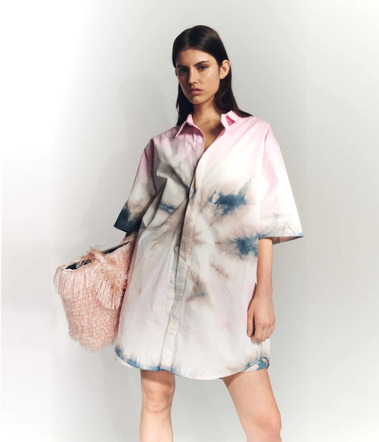 SHORT SLEEVE COOL SHIRT- GLOSS | LUUDA | LUUDA SHORT SLEEVE COOL SHIRT- GLOSS