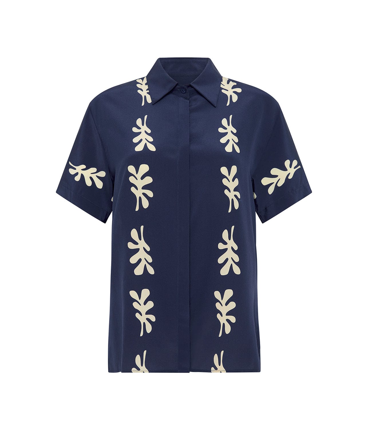 SHORT SLEEVE SHIRT- RIVIERA | MATTEAU | MATTEAU SHORT SLEEVE SHIRT- RIVIERA