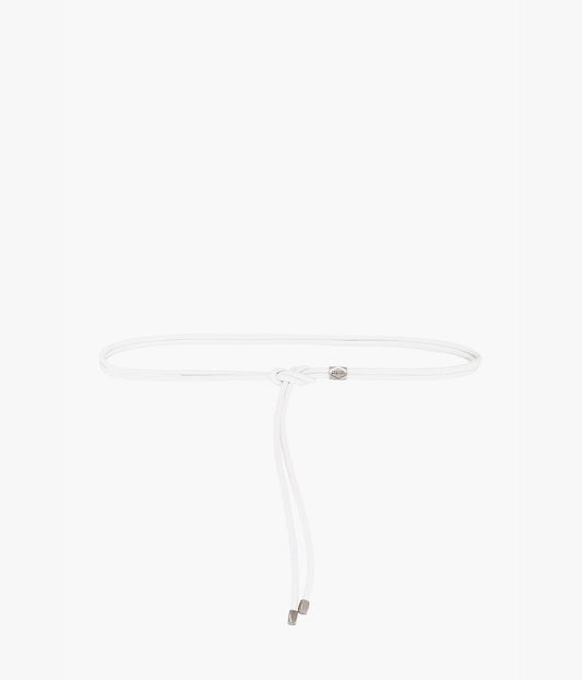 SILVIA BELT- WHITE/SILVER | ISABEL MARANT |  ISABEL MARANT SILVIA BELT- WHITE/SILVER