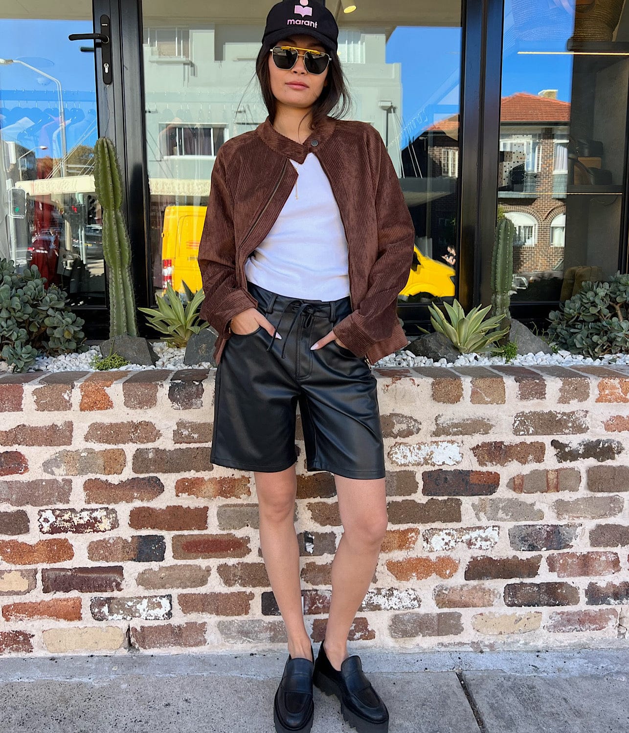 SKYROSS JACKET- BROWN | MUSIER PARIS | MUSIER PARIS SKYROSS JACKET- BROWN