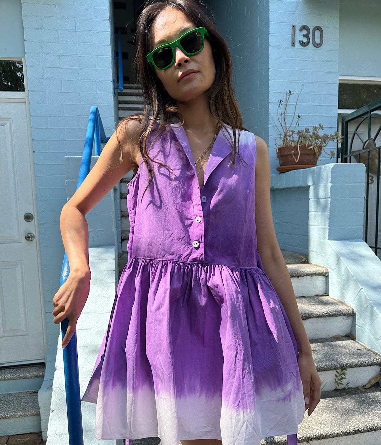 SLEEVELESS MINI DRESS- MULBERRY | LUUDA | LUUDA SLEEVELESS MINI DRESS- MULBERRY