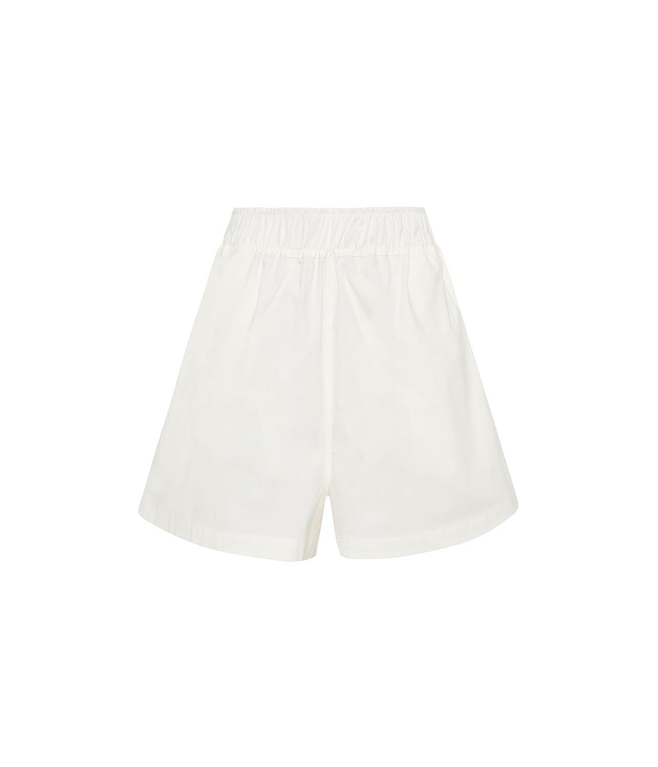 STRETCH COTTON TENNIS SHORT - WHITE | BASSIKE | BASSIKE STRETCH COTTON TENNIS SHORT - WHITE