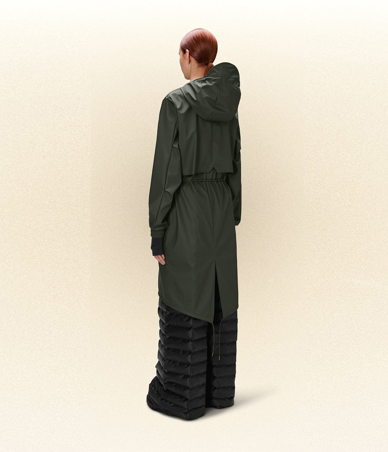 STRING PARKA- GREEN | RAINS | RAINS STRING PARKA- GREEN