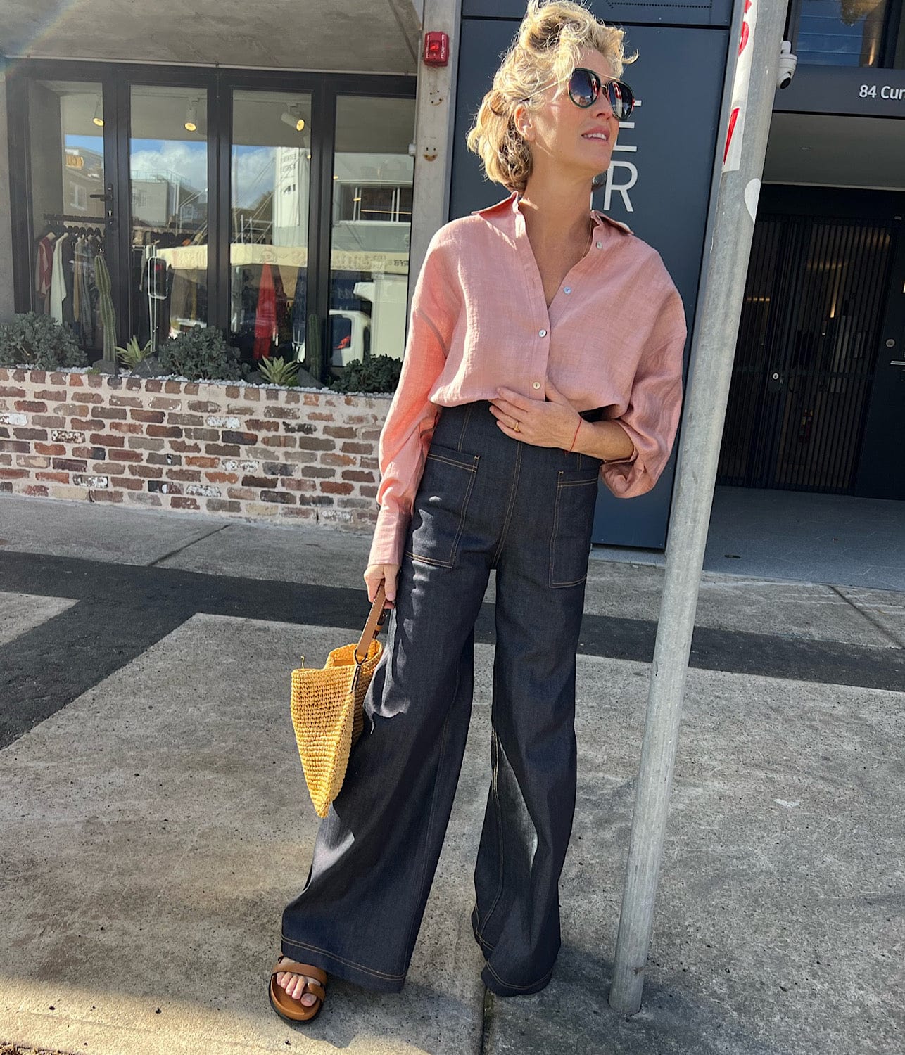 SUKI SHIRT- SHOT PINK | SJC MADE FOR TRAVEL | SJC MADE FOR TRAVEL SUKI SHIRT- SHOT PINK