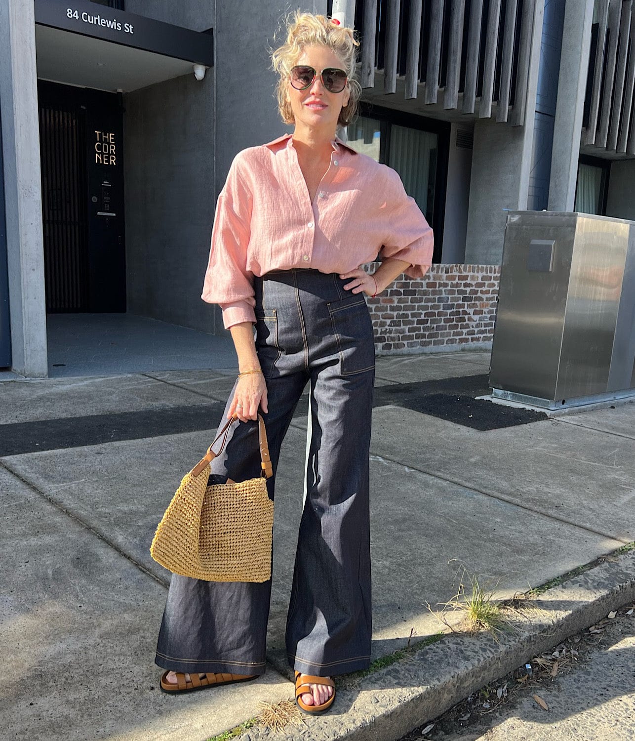 SUKI SHIRT- SHOT PINK | SJC MADE FOR TRAVEL | SJC MADE FOR TRAVEL SUKI SHIRT- SHOT PINK