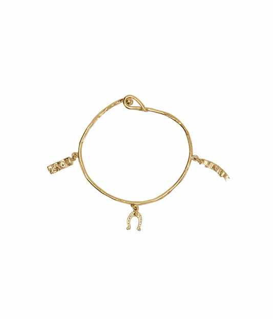 TEAM SPIRIT CHARM BANGLE | ALEMAIS ALEMAIS TEAM SPIRIT CHARM BANGLE