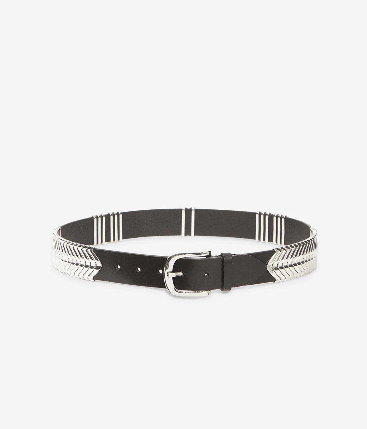 TEHORA BELT- BLACK/SILVER | ISABEL MARANT |  ISABEL MARANT TEHORA BELT- BLACK/SILVER