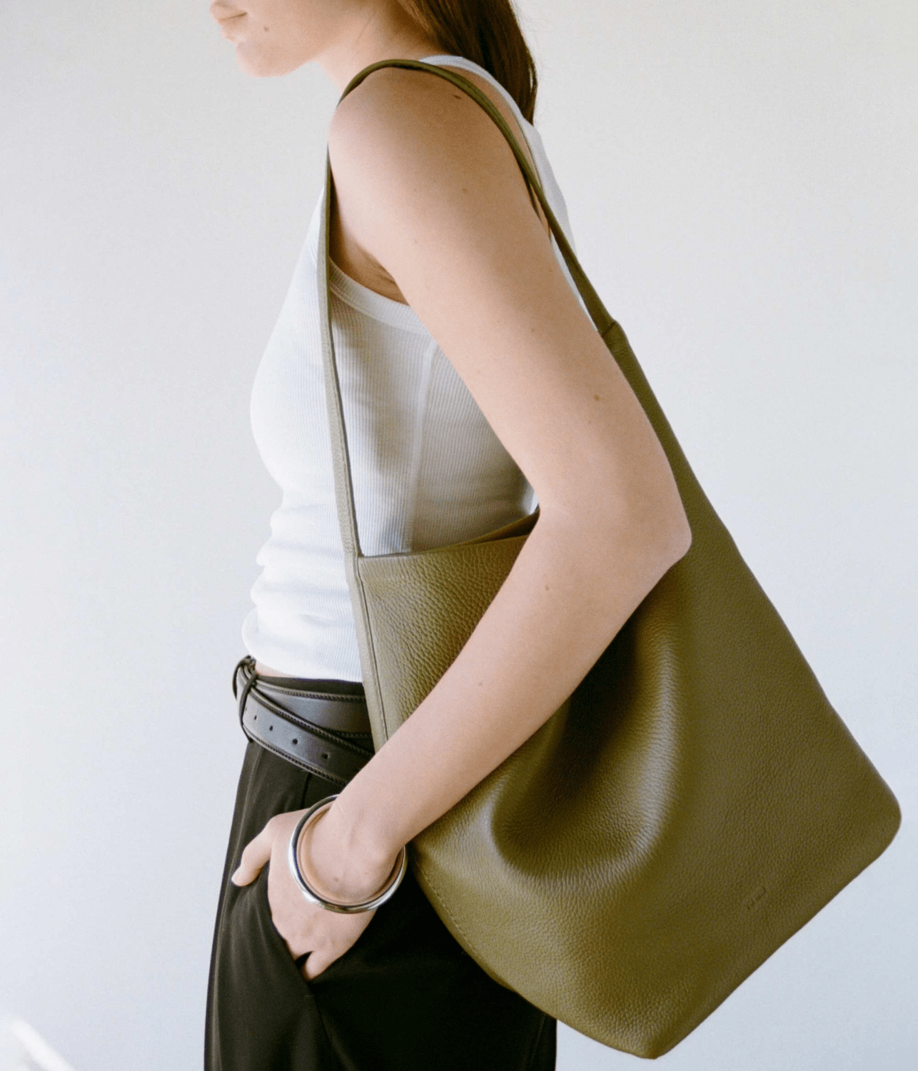TERESA TOTE | YU MEI | WASABI DEER NAPPA YU MEI TERESA TOTE