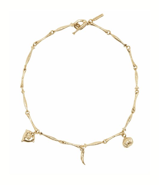 TESORI MULTI CHARM NECKLACE ALEMAIS TESORI MULTI CHARM NECKLACE