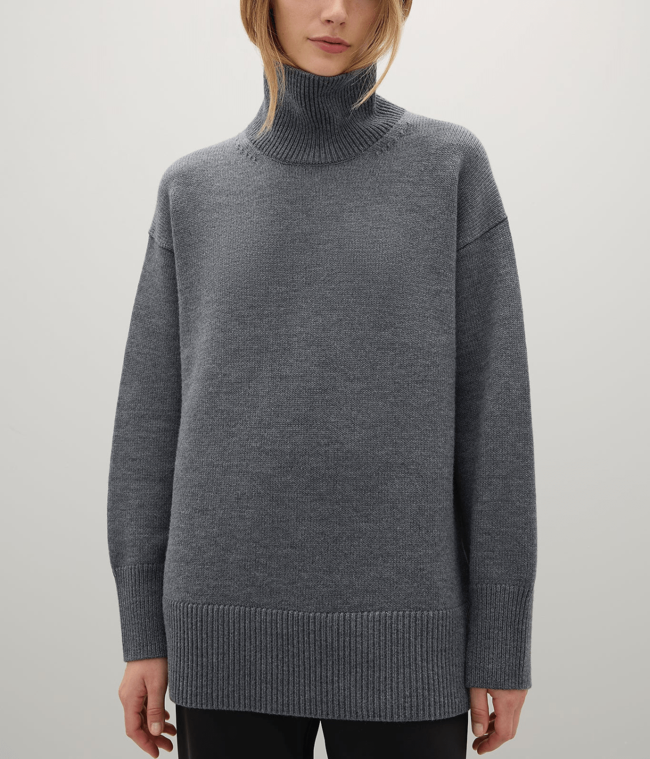 THE GIBSON FUNNEL KNIT | AEMERY  A.EMERY THE GIBSON FUNNEL KNIT