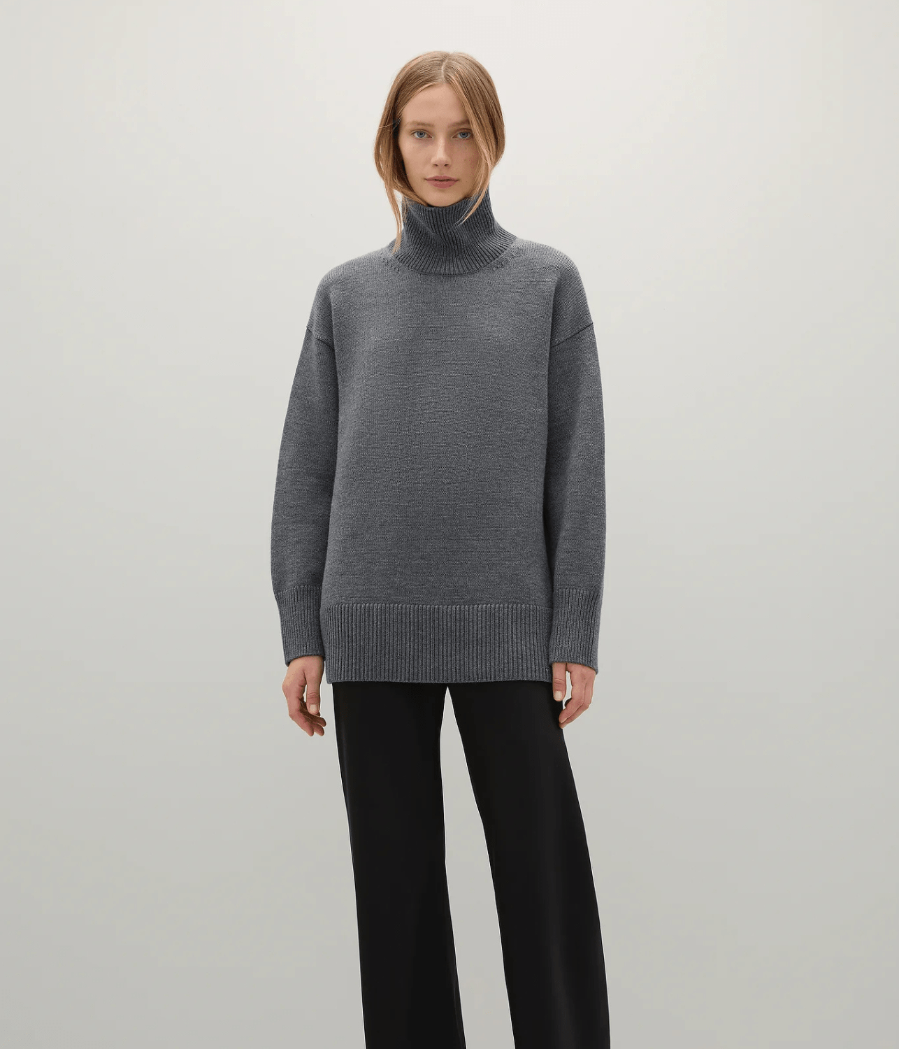 THE GIBSON FUNNEL KNIT | AEMERY  A.EMERY THE GIBSON FUNNEL KNIT