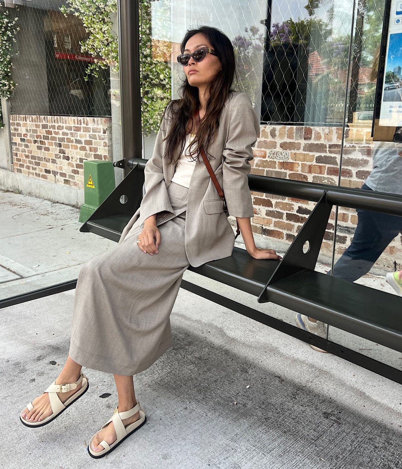 THE JOAN WRAP SKIRT- ALMOND | A.EMERY | A.EMERY THE JOAN WRAP SKIRT- ALMOND