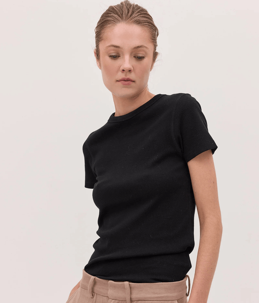 THE RIBBED TEE | CLOTH & CO CLOTH & CO THE RIBBED TEE