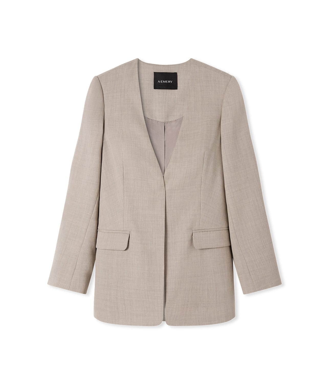 THE ROSALIND BLAZER- ALMOND | A.EMERY | A.EMERY THE ROSALIND BLAZER- ALMOND