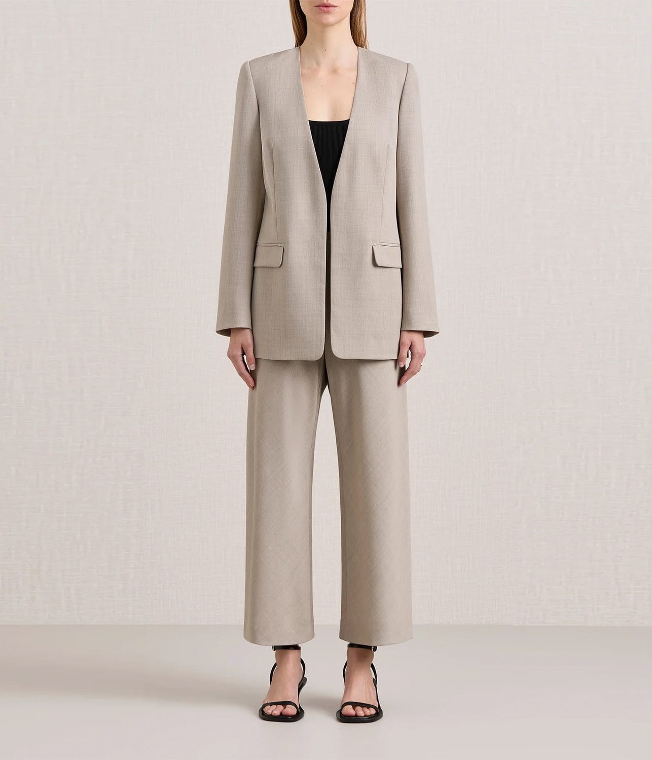 THE ROSALIND BLAZER- ALMOND | A.EMERY | A.EMERY THE ROSALIND BLAZER- ALMOND