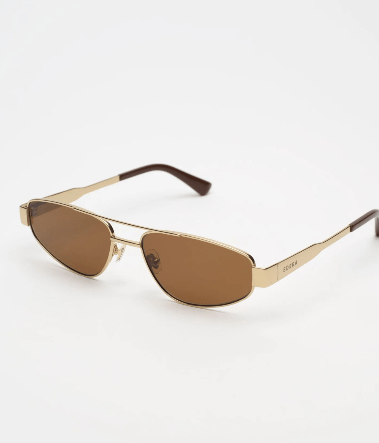 TITANIUM GOLD TOFFEE SUNGLASSES | EDERA EDERA ANAIS TITANIUM GOLD TOFFEE SUNGLASSES