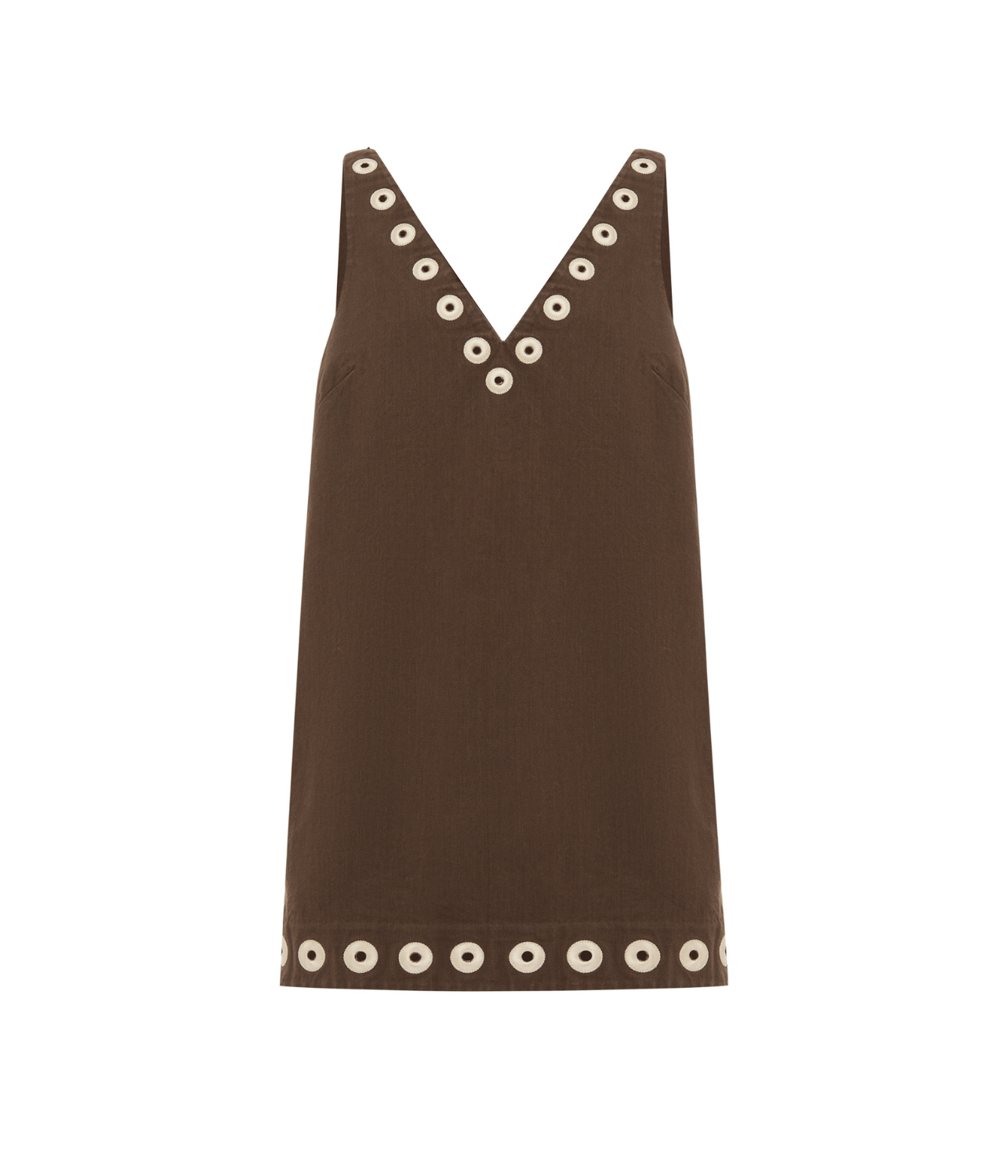 TOBE DENIM MINI DRESS | ALEMAIS ALEMAIS TOBE DENIM MINI DRESS