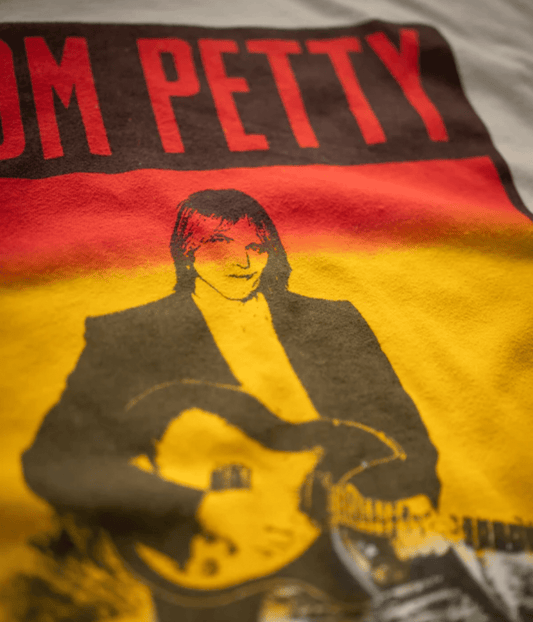 TOM PETTY TEE- VINTAGE WHITE | MADE WORN |  MADE WORN TOM PETTY TEE- VINTAGE WHITE
