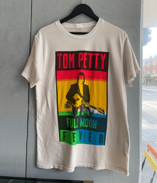 TOM PETTY TEE- VINTAGE WHITE | MADE WORN |  MADE WORN TOM PETTY TEE- VINTAGE WHITE