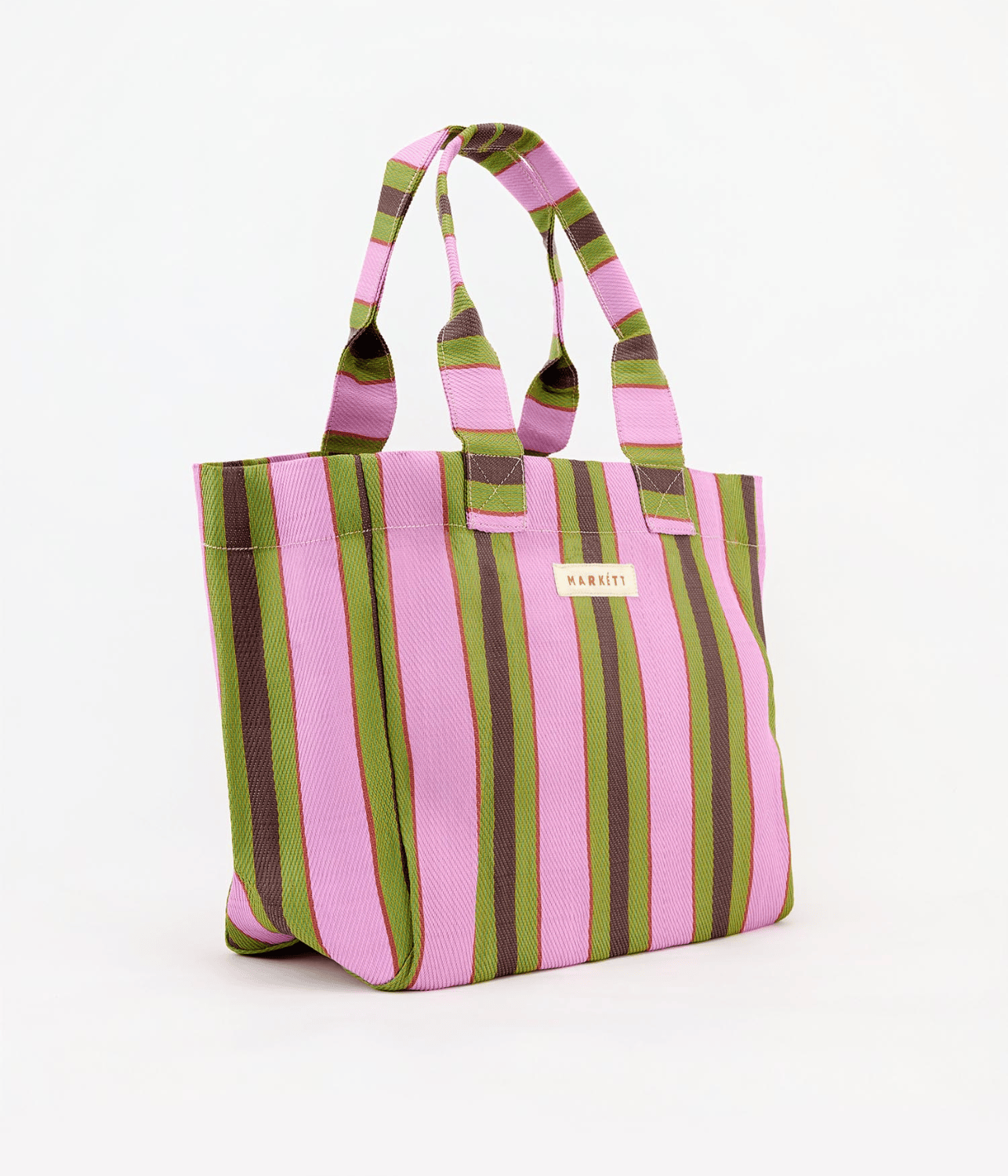 TOTE | BLUSH NOIR | MARKET STUDIOS | PINK PISTACHIO MARKETT STUDIO TOTE | PINK PISTACHIO