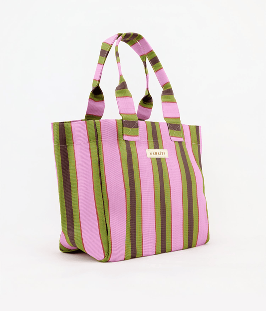 TOTE | BLUSH NOIR | MARKET STUDIOS | PINK PISTACHIO MARKETT STUDIO TOTE | PINK PISTACHIO