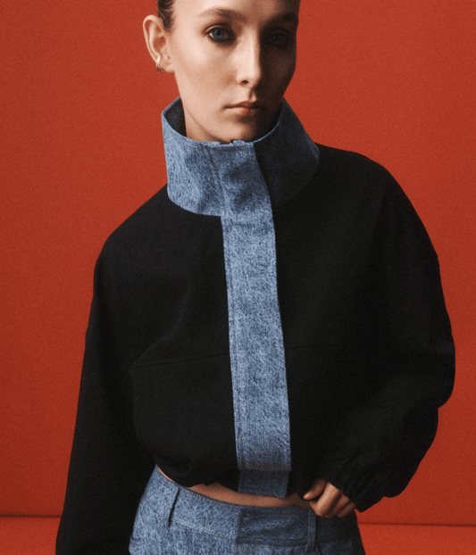 TOVE BOMBER BLACK | ONE OF OTHERS ONE OF OTHERS TOVE BOMBER BLACK