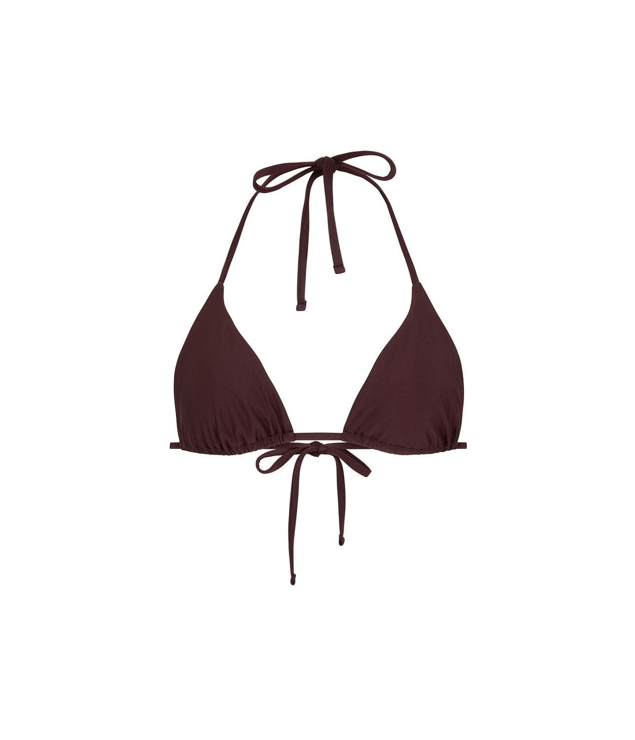 TRIANGLE STRING TOP- PLUM | INNES LAUREN | INNES LAUREN TRIANGLE STRING TOP- PLUM