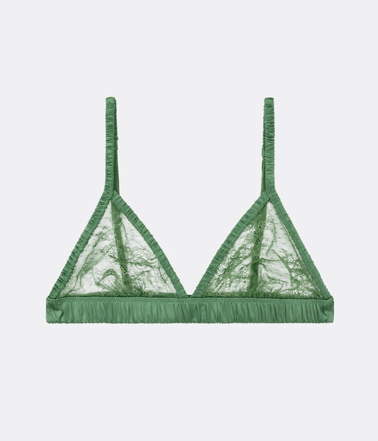 UMA - UNPADDED BRALETTE | LOVE STORIES LOVE STORIES UMA - GREEN