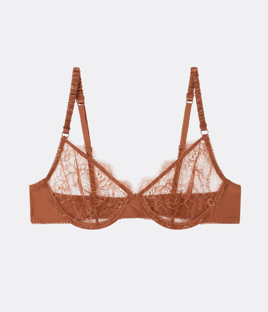 UNDERCOVERS UNPADDED WIRE BRA | LOVE STORIES LOVE STORIES ROMEO | BROWN