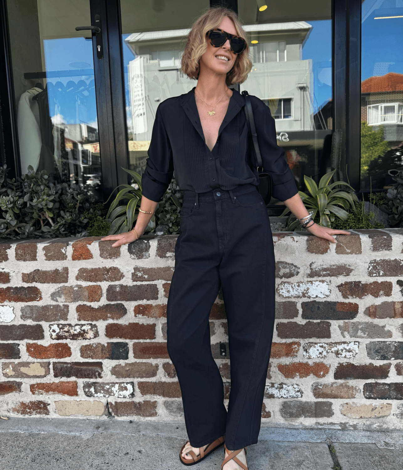 UTAH MID SLOUCHY JEAN BLACK | OUTLAND DENIM OUTLAND DENIM UTAH MID SLOUCHY JEAN BLACK