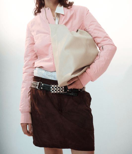 UTILITY MINI SKIRT CINNAMON | LUUDA | CHOCOLATE LUUDA UTILITY MINI SKIRT | CHOCOLATE