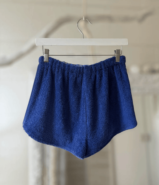 VINTAGE STRIPE SHORT LAPIS | ORANA O.R.A.N.A VINTAGE STRIPE SHORT LAPIS