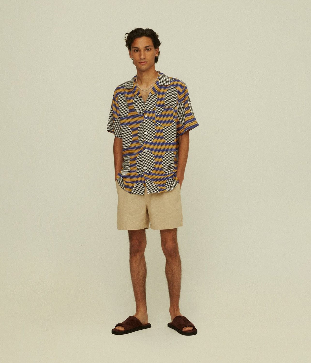 VISCOSE SHIRT - CHESTER FINESSE | OAS COMPANY | OAS COMPANY VISCOSE SHIRT - CHESTER FINESSE