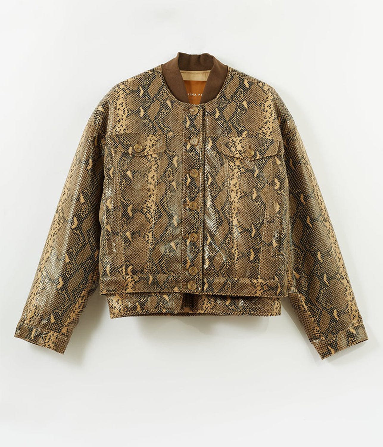 WELLS BOMBER JACKET- SNAKE | REJINA PYO | REJINA PYO WELLS BOMBER JACKET- SNAKE