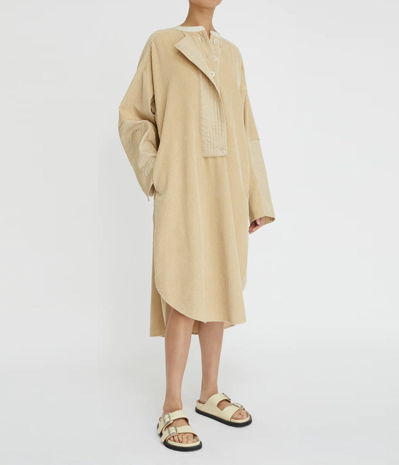 YURI DRESS- CREMA | LEE MATHEWS | LEE MATHEWS YURI DRESS- CREMA