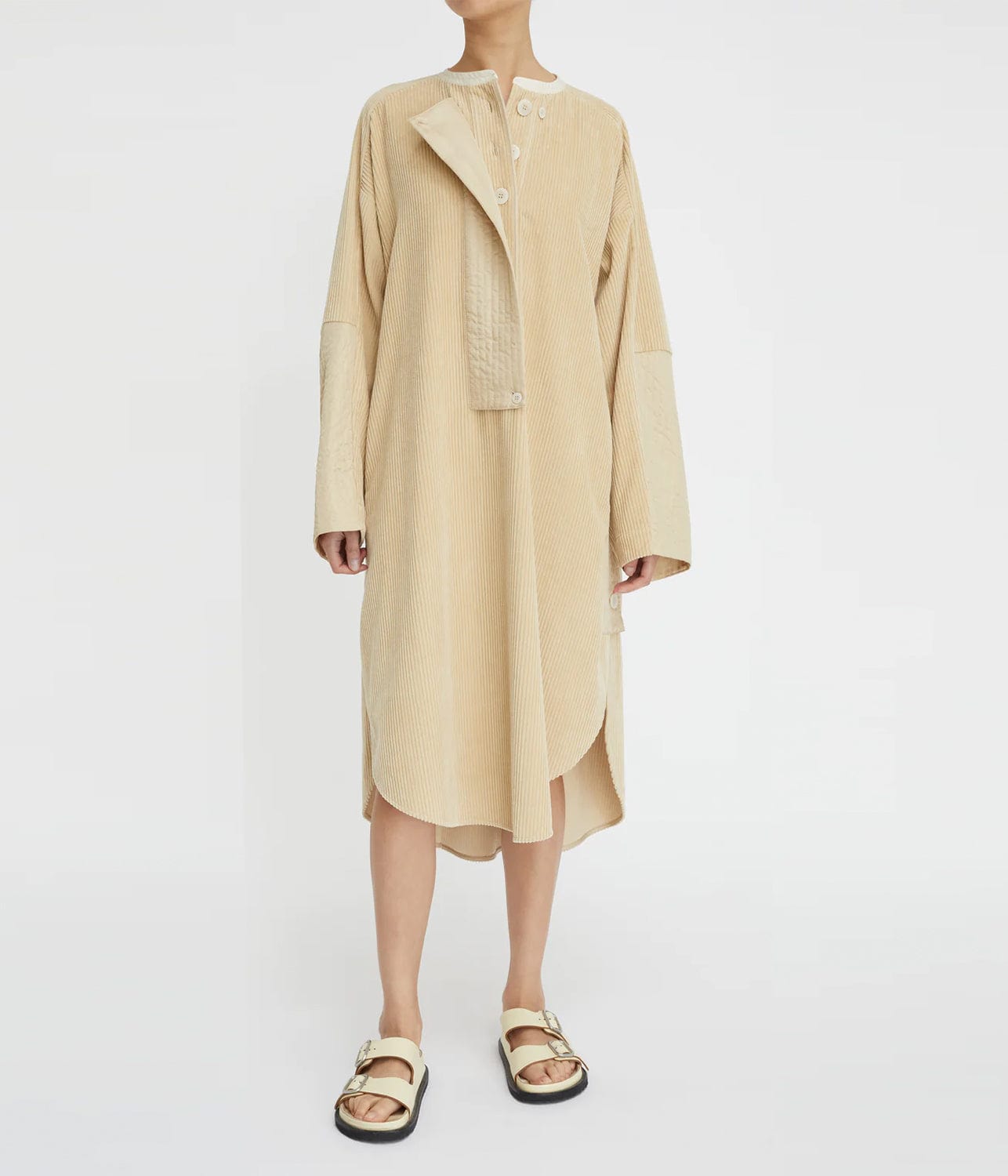 YURI DRESS- CREMA | LEE MATHEWS | LEE MATHEWS YURI DRESS- CREMA