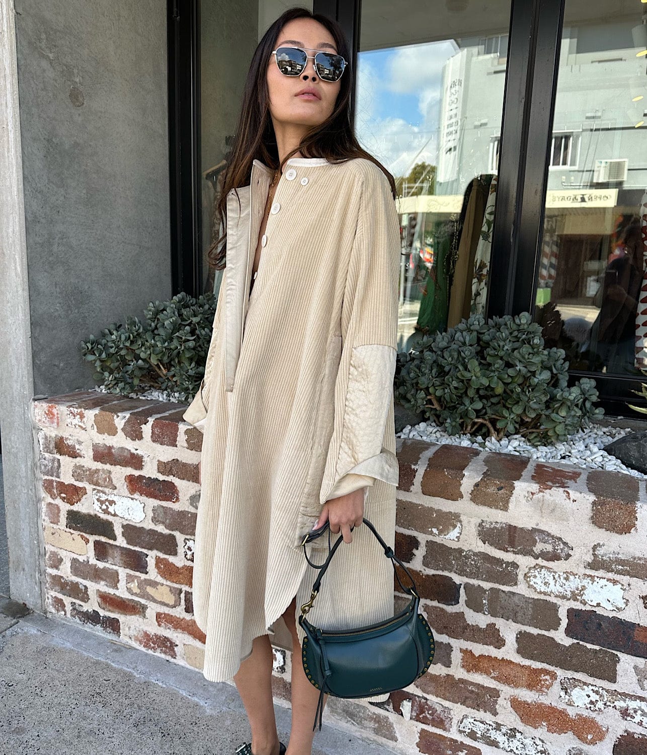 YURI DRESS- CREMA | LEE MATHEWS | LEE MATHEWS YURI DRESS- CREMA